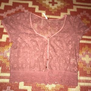 Lace Free People Cardigan